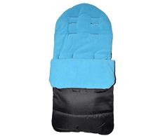 Chancelière/Cosy orteils Compatible avec Joolz Day Poussette Bleu océan