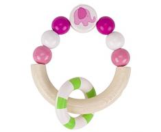 Heimess Hochet Demi-Cercle Éléphant Multicolore 9,5 cm