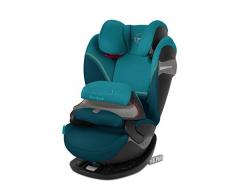 CYBEX Gold Siège Auto 2-en-1 Évolutif Pallas S-Fix, Adapté aux Voitures Avec ou Sans ISOFIX, Groupes 1/2/3 (9-36 kg), De 9 Mois à 12 Ans environ, River Blue