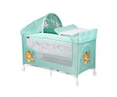 Lorelli San Remo 2+ Lit Parapluie Pliant pour Bébé Vert