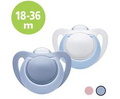 Nuk Genius Tétine en silicone, pour la nouveau-né, Lot de 2