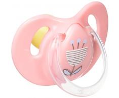 Tommee Tippee Closer to Nature Sucette en latex 6-18 meses Rosé