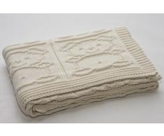 Sonnenstrick 0610563327041 Couverture tricotée pour bébé