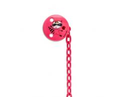 Suavinex Super Heros Attache Sucette Rond Rose
