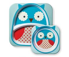 Skip Hop - 252203 - Zoo kit assiette + bol Hibou