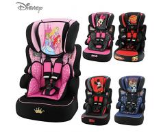 NANIA Mycarsit Siège Auto Beline Groupe 1/2/3 avec Protection Latérale Fabriqué en France Princess Luxe 9-36 kg