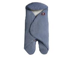 RED CASTLE Babynomade Couverture Bébé Chambray Bleu 0-6 Mois