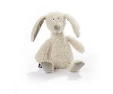 sigikid, BEASTS 38524, peluche lapin Ach Good!, coloris écru, taille 22 cm (petit modèle)