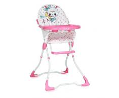 Lorelli 10100321822 Chaise Haute pour Bébé Marcel Rose