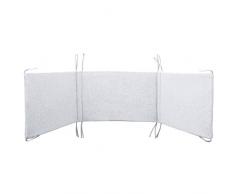 babyCalin Tour de Lit Adaptable Jersey Gris 40 x 180 cm