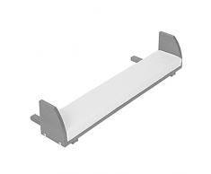 BabyBay Extension de Lit gris verni pour maxi