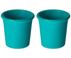GoSili Silikids – Housse Siliskin Coque en silicone Tasses, Bleu sarcelle