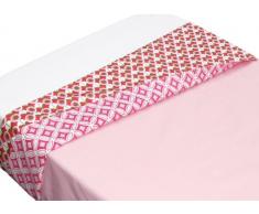 Taftan Drap de Lit Retro rose (100 x 80 cm) - Rose