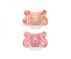 Suavinex 2 Sucettes Anatomiques Réversibles +18M - Papillon Rose