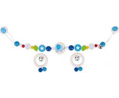 Heimess Chaîne pour Poussette Eléphant avec Clips