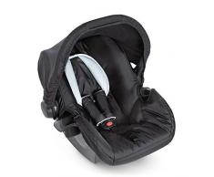 Hauck Zero Plus 0+, Siège Auto de la Naissance à 13 kg, Cosy Homologué ECE 44/04 Groupe 0+, Protection Latérale, Harnais 3 Points, Noir