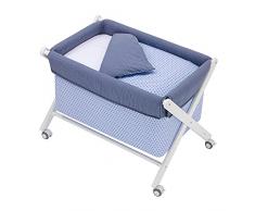 Bolin Bolon Habillage+ Structure Berceau Pliable Bleu