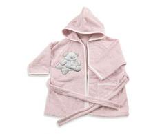 Italbaby Peignoir en éponge pour bébé 0-6 mois Sweet Rose 550 g