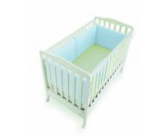 Italbaby Tour de lit 4 côtés, pour lensemble du cadre de lit 225.9998 bleu ciel