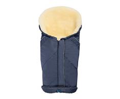 ALTABEBE MT2003LP-62 Chancelière dHiver avec Fourrure de Mouton pour Siège Auto/Landau, 0-12 Mois, Bleu Marine