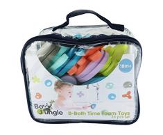 Bo Jungle Set de 36 Jouets de Bain
