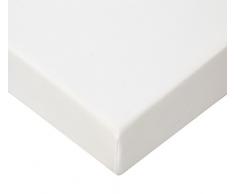 Easy Dort - Drap housse jersey en viscose de bambou - blanc - 140 X 190cm