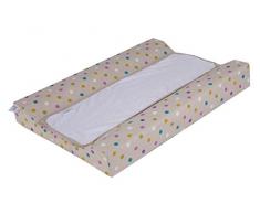 Funny Baby Matelas à Langer pour Bébé Point Multicolore 48 x 70 cm