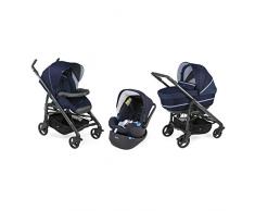 Chicco - Trio Love Up, Poussette Combinée 3 en 1, India Ink