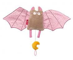 Sigikid, Filles, Peluche Musicale, Chauve-Souris, Urban Baby, Rose, 42350