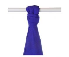 XKKO bmb09 0030 A Couche Serviettes à langer Bambou, allaiter, comme tapis ou couverture légère, couches 90 x 100 cm, BLEU