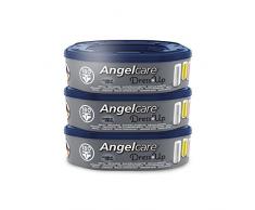 Angelcare - Dress Up - Recharges Octogonales pour Poubelle à Couche Dress up/Essential - Lot de 3