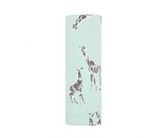 aden + anais - Lange Maille Confort, Comfort Knit, Maxi Lange Doux et Confortable, Couverture Bébé en Coton et Elasthane, Convient dès la Naissance, Fille et Garçon, Vert, 120x120 cm