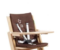 Cotinfant Star Coussin pour chaise haute Advance Chocolat