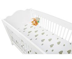 Pinolino 540012-8D Set de 2 Draps Housse pour Lit dEnfant