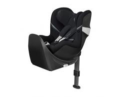 CYBEX Gold Siège Auto Sirona M2 i-Size, Pour lEnfant de 45 cm à 105 cm (19kg max.), Base M intégrée, Deep Black