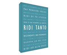 Feel Good Art LM2436-01IT Tableau sur toile Motif Ridi Tanto 91 x 60 cm Teal