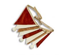 Fun with mum GAR-VEL-GIN-GOL Guirlande en velours Doré