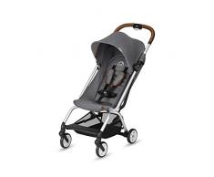 CYBEX Gold Poussette Eezy S, Mécanisme de Pliage à une Main, Ultra-Compacte, Légère, De 6 Mois à 4 ans Environ (Jusquà 17 kg), Collection Denim, Manhattan Grey
