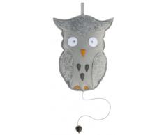 Taftan Coussin musical Hibou gris - Gris
