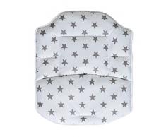 Schardt Coussin de Chaise Haute Best Big Stars Grey