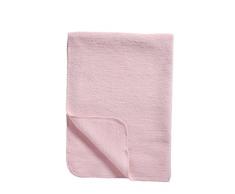 Meyco - Couverture pour bébé 100% coton fabriqué en Allemagne - Rose clair - 75x100 cm - Oeko-Tex certification