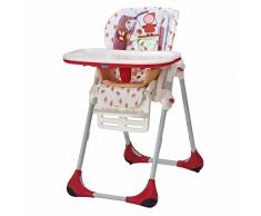 Chicco - 06079065260000 - Polly 2 en 1 - Chaise Haute - Collection 2016 - Happy Land (Multicolore)