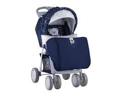 Lorelli 10020521832A Poussette Canne avec Couvre Jambes Foxy Bleu
