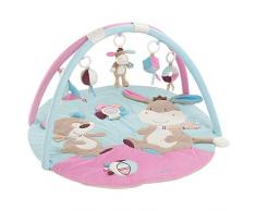 Baby Sun Tapis dEveil Rouliboules Ane Rose Clair