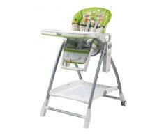 Peg Perego H0PPN2GR34 Prima Pappa Newborn Chaise haute Motif Garden Verde