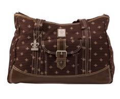 Kalencom - Sac à langer - Fleur De Lys - Chocolat