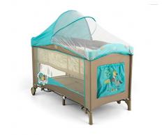 Milly Mally 1940 enfants Lit de voyage Mirage Deluxe, marron