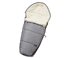 Gesslein 716545000 Sleepy/Chancelière dhiver pour poussette, landau, poussette, landau ou landau Gris