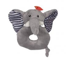 Zoocchini Buddy Hochets, éléphant/gris