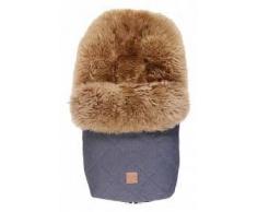 Kaiser 6545272 Chancelière Nelly, Peau dAgneau Cappuccino, Navy Melange